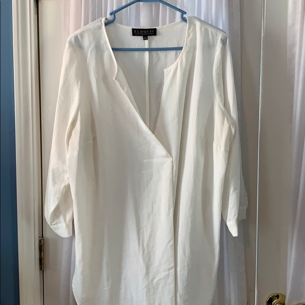 Eloquii resort blouse